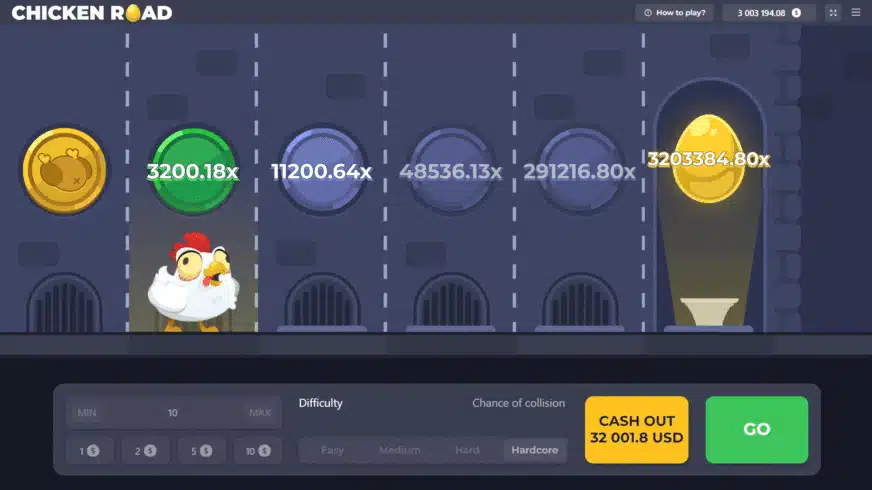 Chicken Road poate fi găsit în cele mai mari cazinouri online.